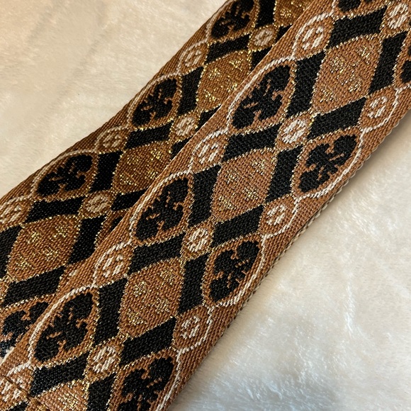 Black Canvas crossbody tote bag - Picture 11 of 13